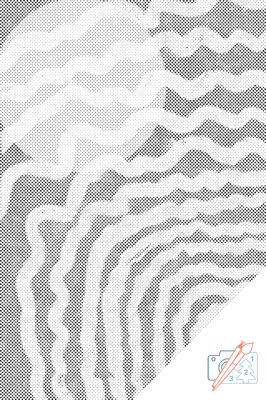 Dotting - Abstrakt baggrund i grå 1