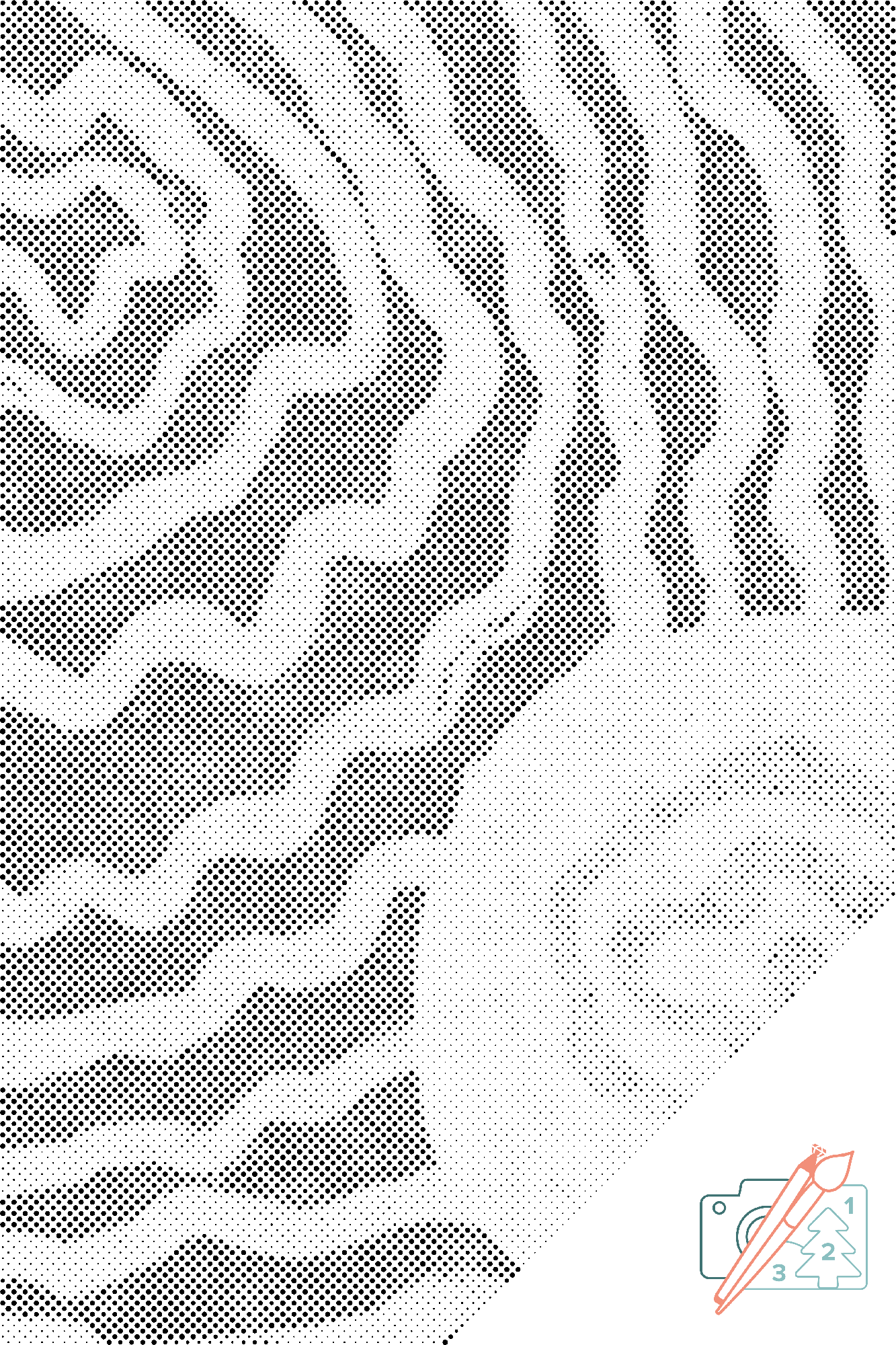 Dotting - Abstrakt baggrund i grå 2