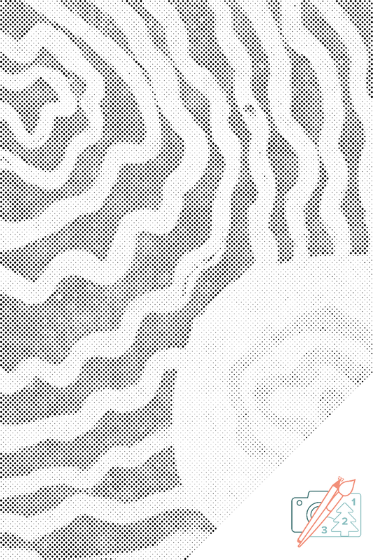 Dotting - Abstrakt baggrund i grå 2