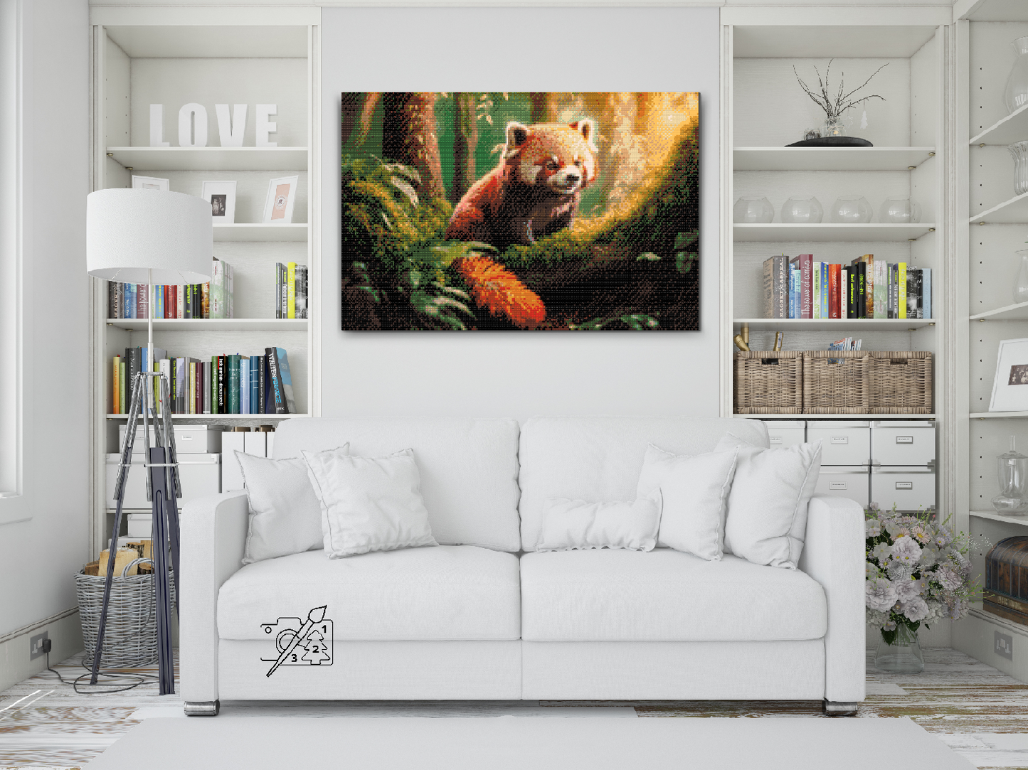 Diamond Paint - Red Panda