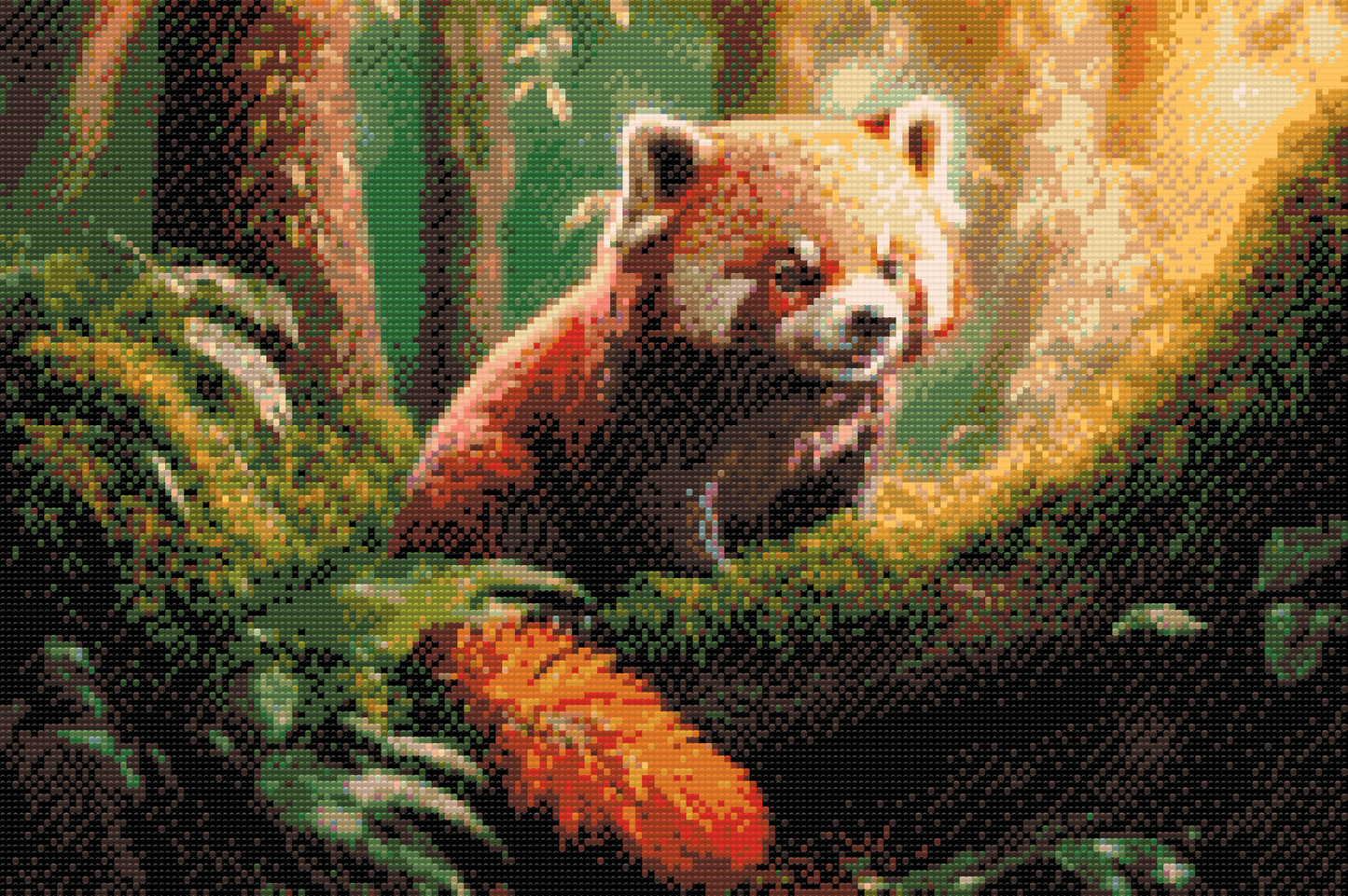 Diamond Paint - Red Panda