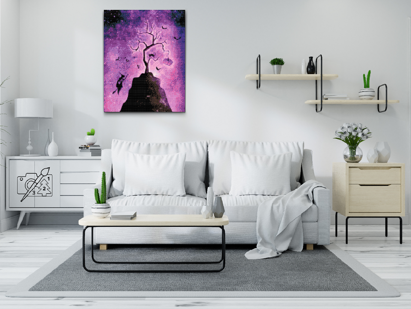 Diamond Paint - Heksekoven