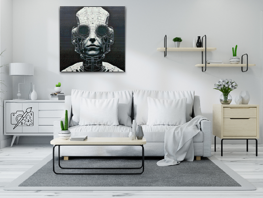 Diamond Paint - Mand fra fremtiden