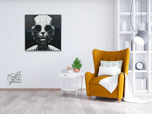 Paint by number - Mand fra fremtiden