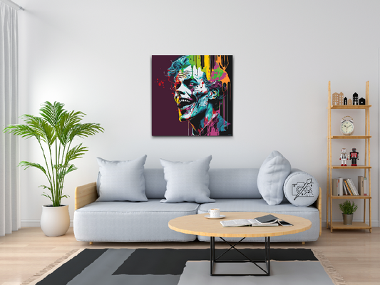 Paint by number - Gal klovn