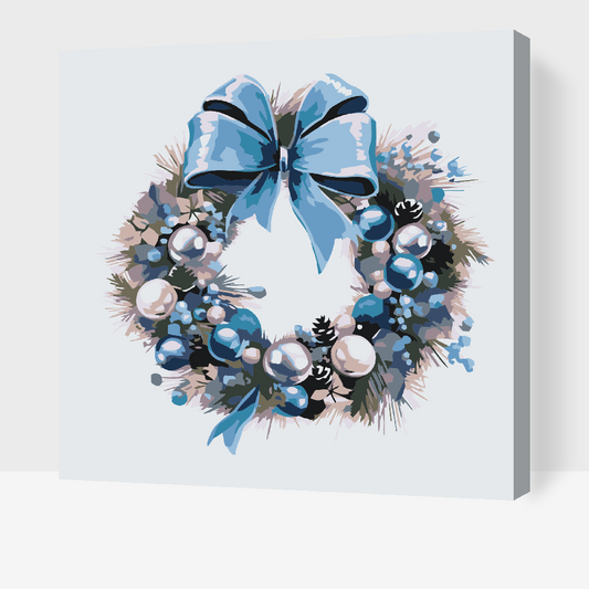 Paint by number - Julekrans