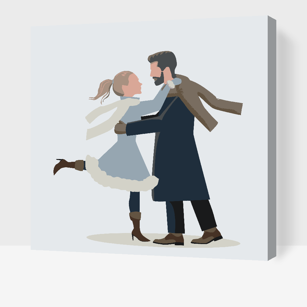 Paint by number - Kærlighed om vinteren