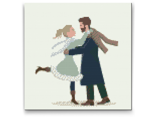 Diamond Paint - Kærlighed om vinteren