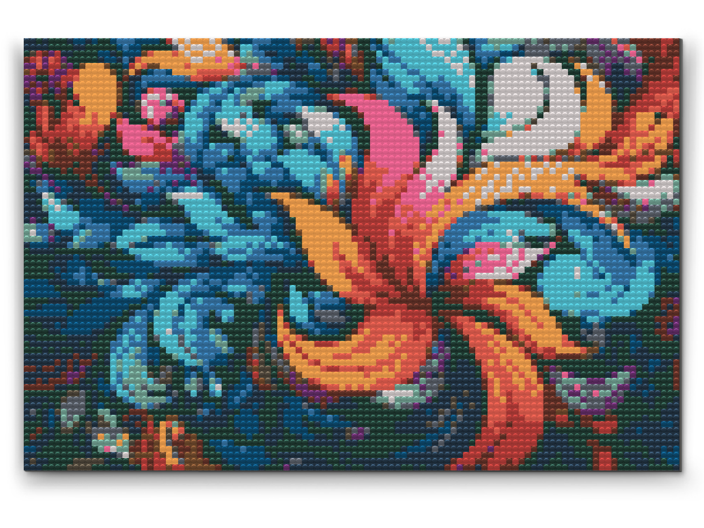Diamond Paint - Abstrakte blade