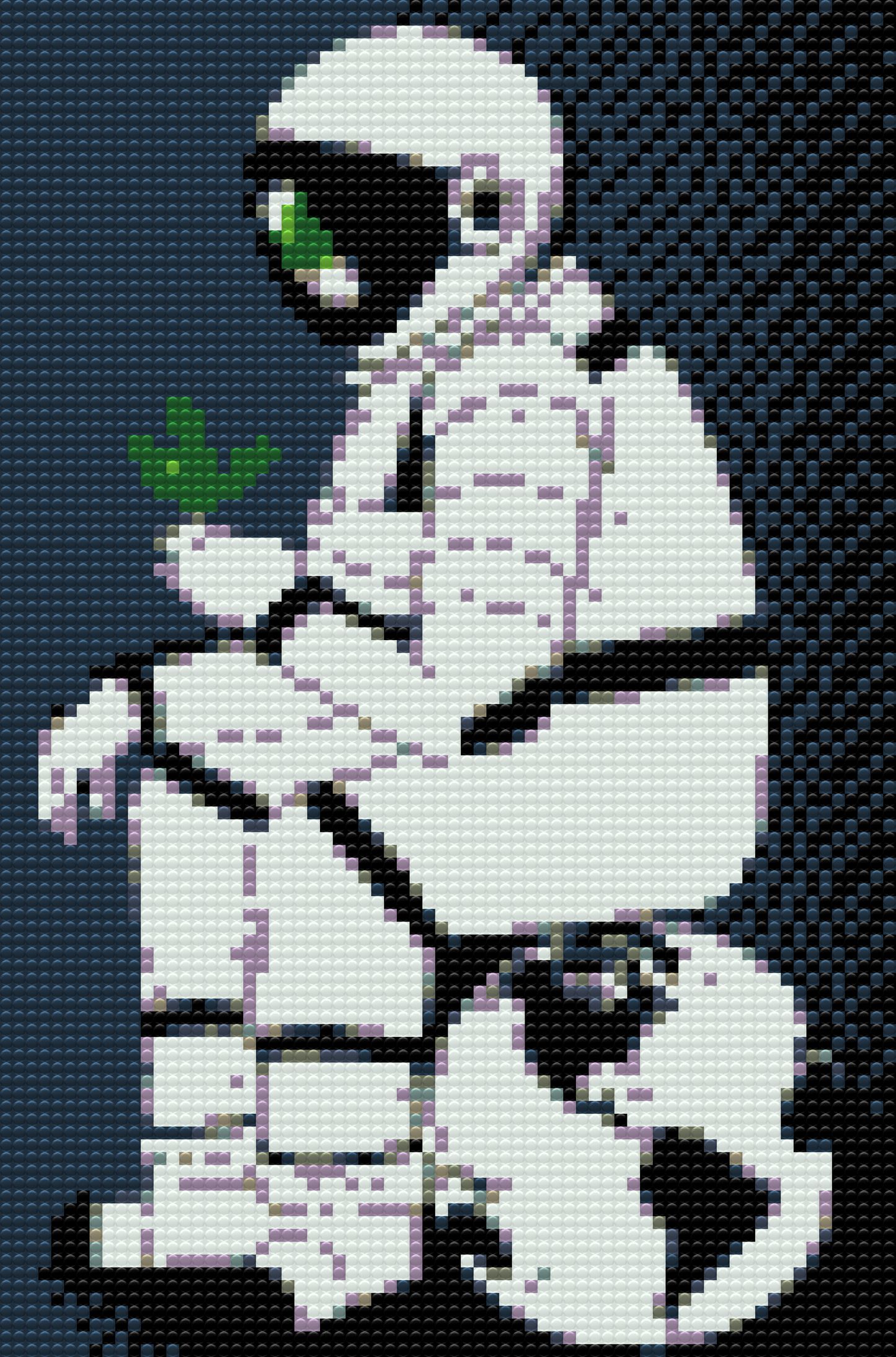 Diamond Paint - Astronaut med en plante