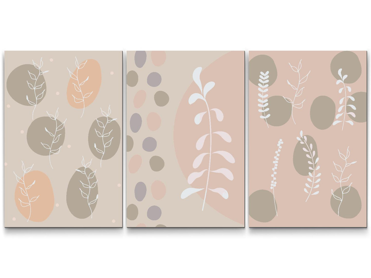 Paint by number - Boho-baggrund (sæt af 3)