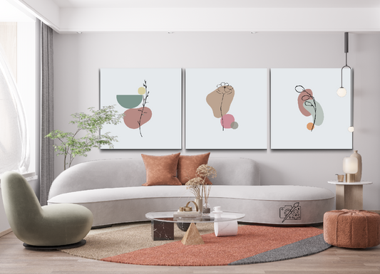 Paint by number - Fra frø til blomst (sæt af 3)