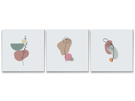 Paint by number - Fra frø til blomst (sæt af 3)