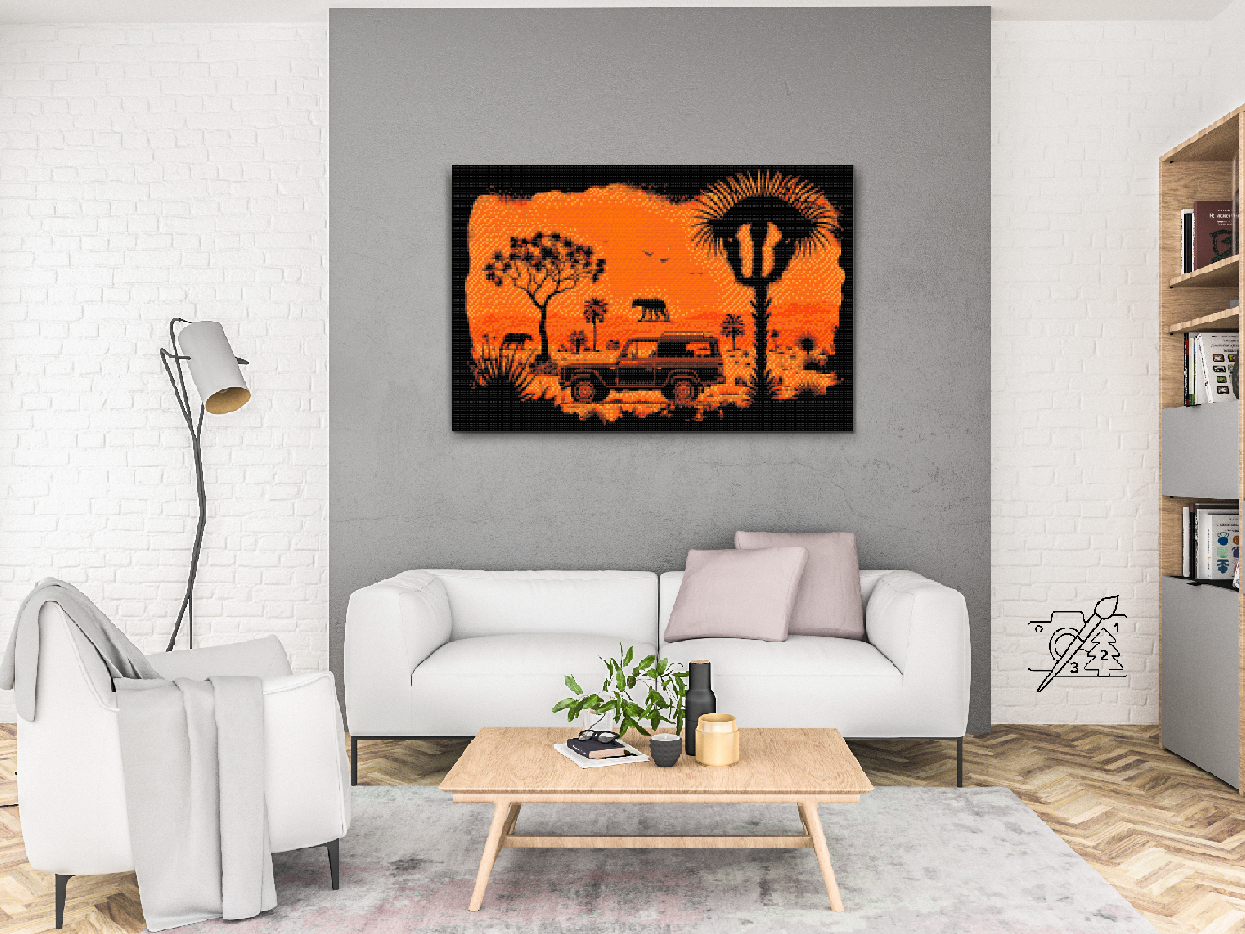 Diamond Paint - Safari