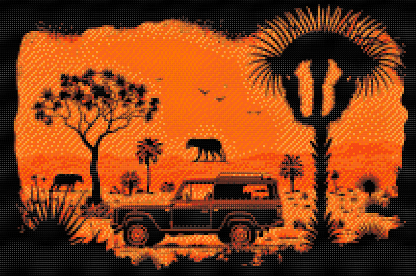 Diamond Paint - Safari