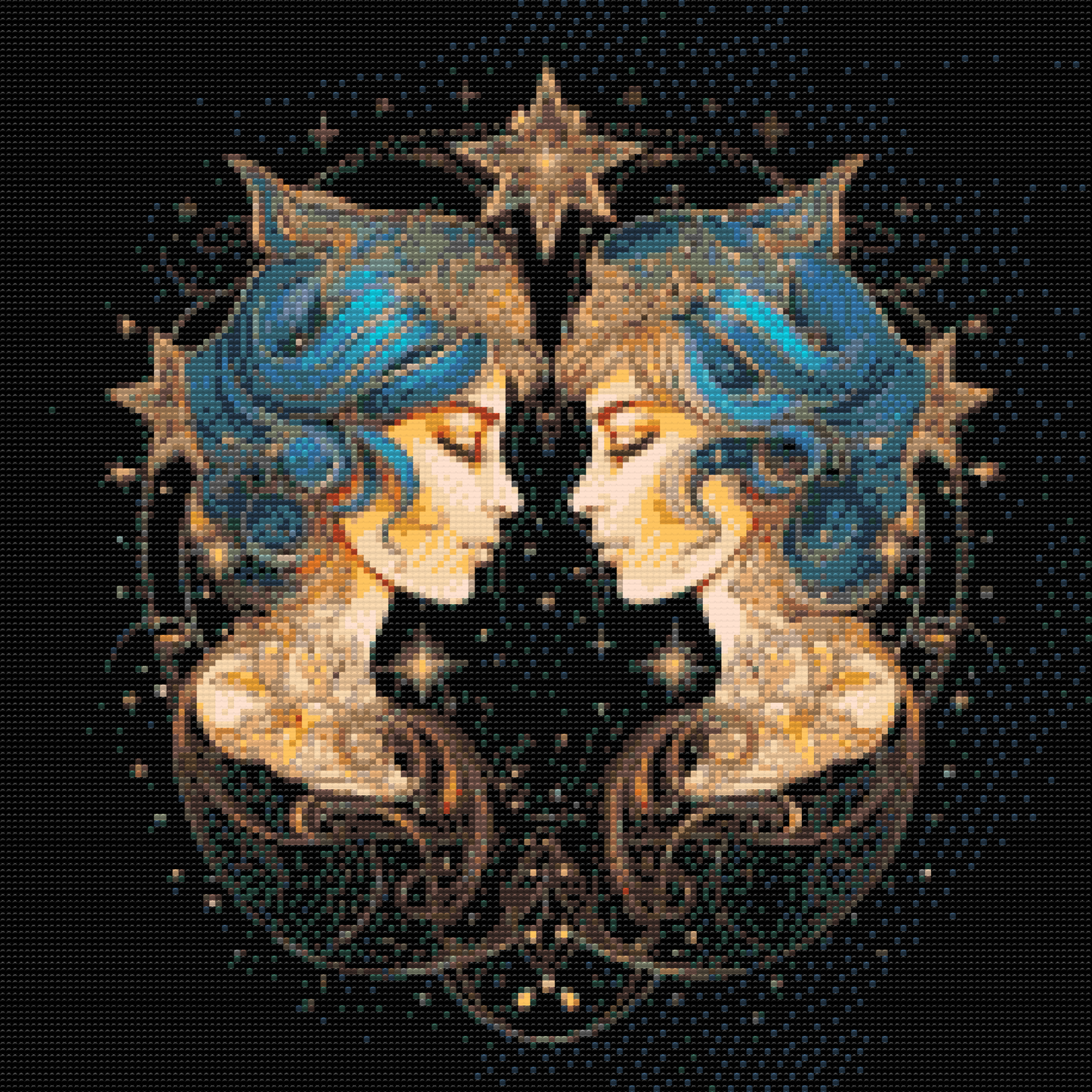 Diamond Paint - Tvillingerne