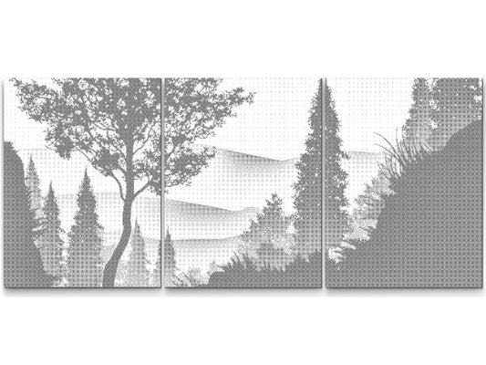 Dotting - Mørk skov (sæt af 3)