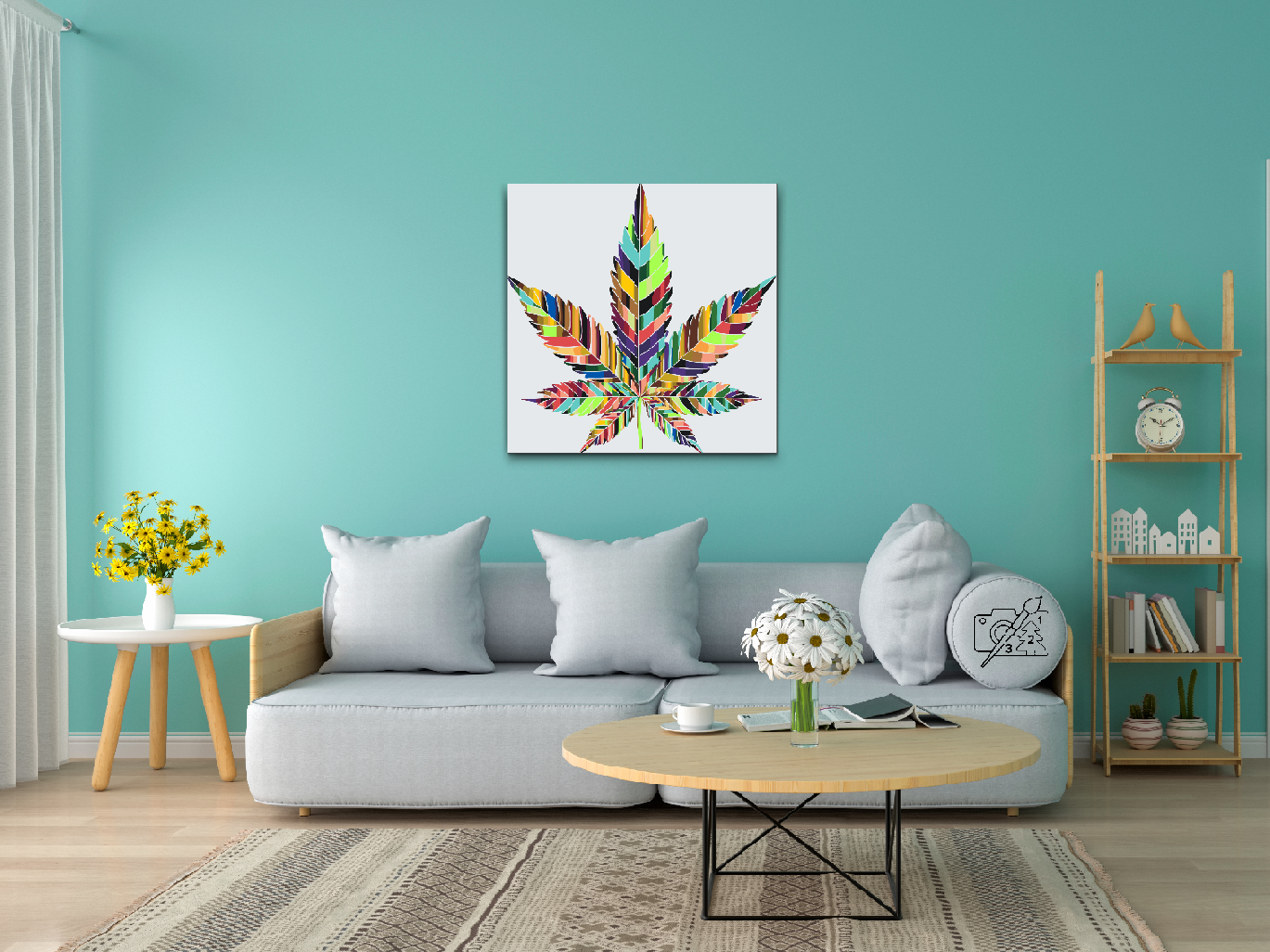 Paint by number - Marihuana