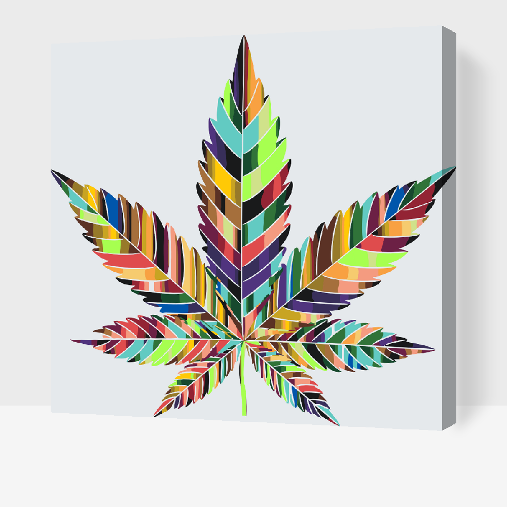 Paint by number - Marihuana