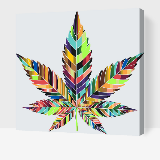 Paint by number - Marihuana