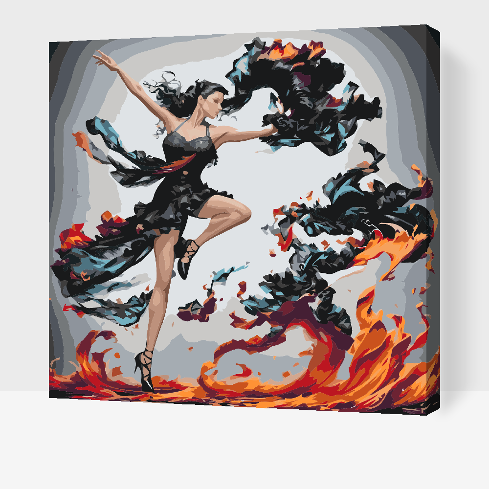 Paint by number - Magisk dans