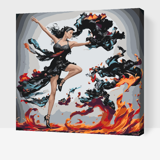 Paint by number - Magisk dans