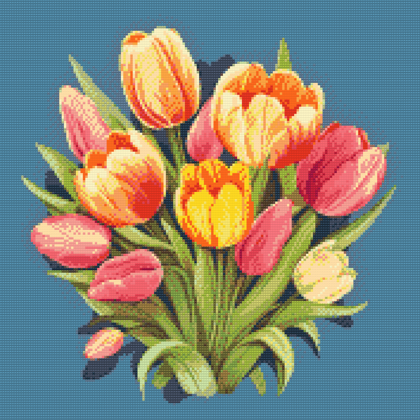 Diamond Paint - Tulipanbuket