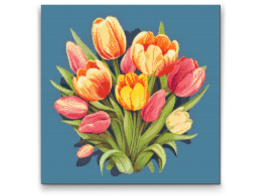 Diamond Paint - Tulipanbuket