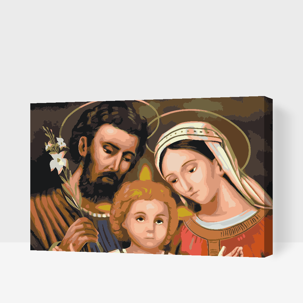 Paint by number - Den hellige familie