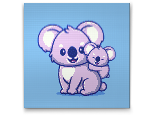 Diamond Paint - Mama koala