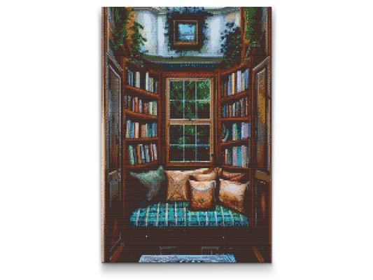 Diamond Paint - Læsehjørne