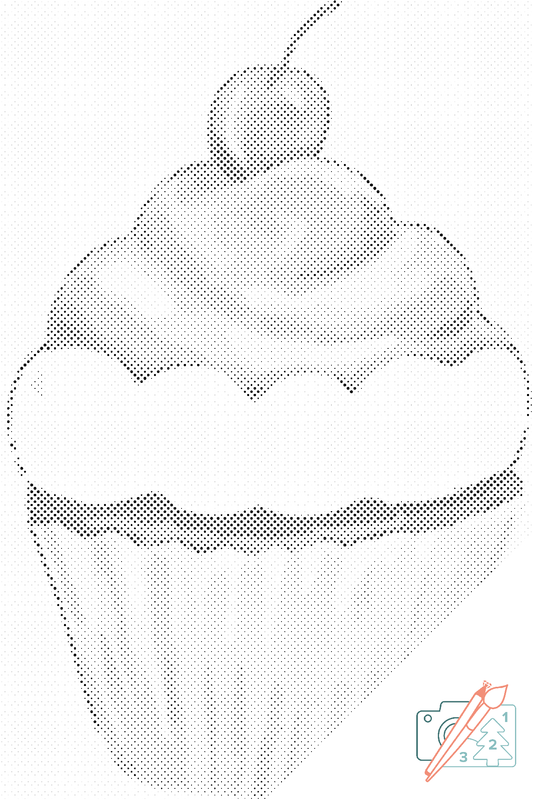 Dotting - Kirsebærmuffin