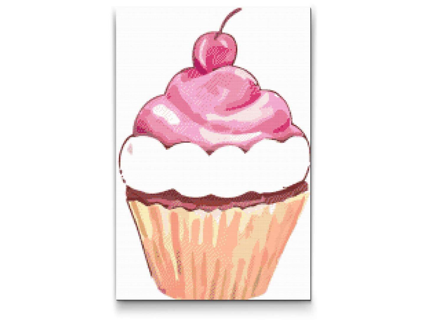 Diamond Paint - Kirsebærmuffin