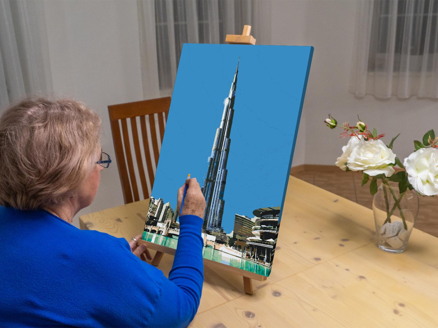 Paint by number - Burj Khalifa 2