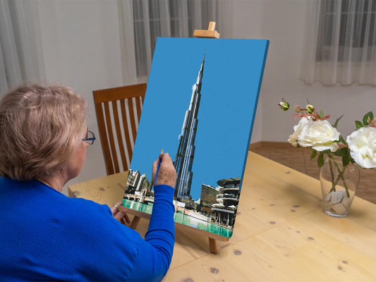Paint by number - Burj Khalifa 2