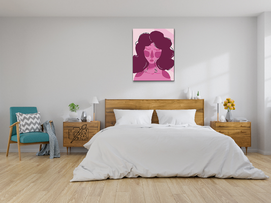Paint by number - Pink Lady
