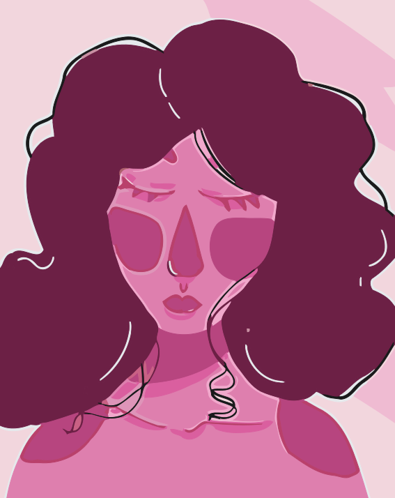 Paint by number - Pink Lady