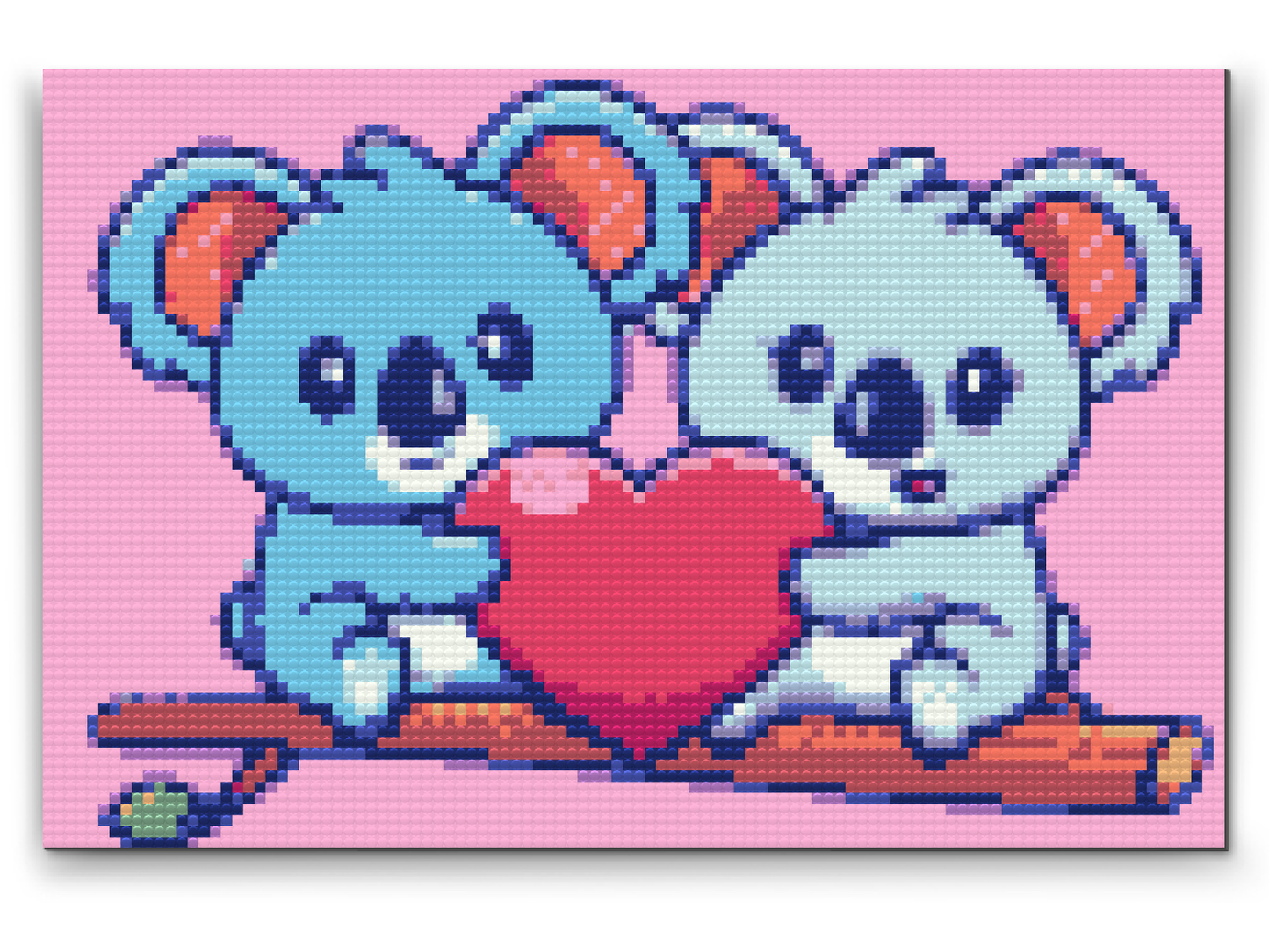 Diamond Paint - Koalakærlighed
