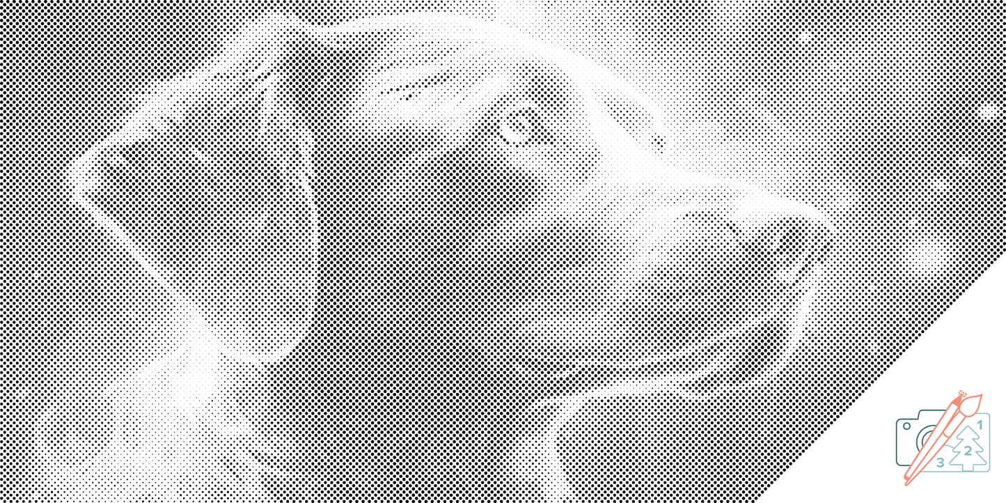 Dotting - Regnbuehund