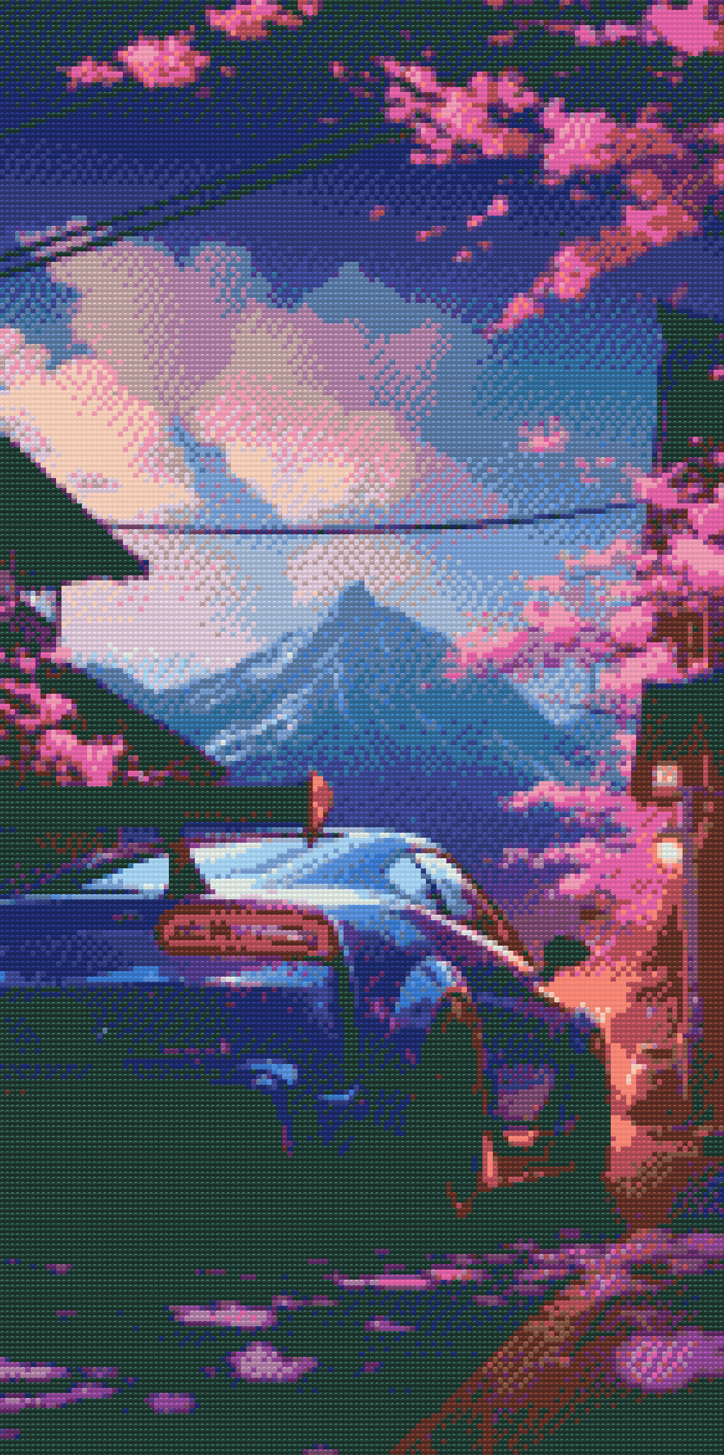 Diamond Paint - Bil i Japan