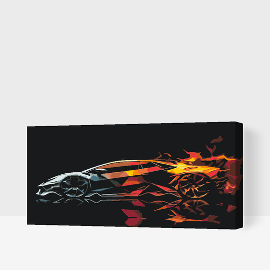 Paint by number - Ildvogn