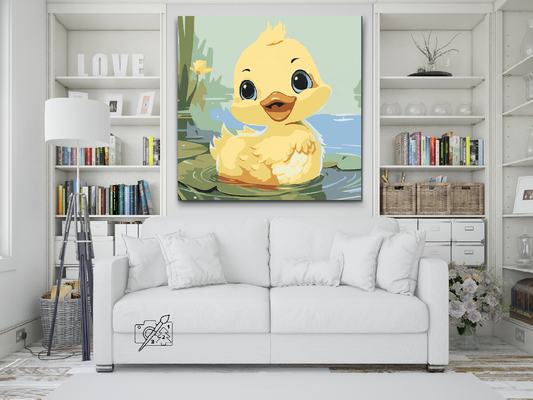 Paint by number - Ælling