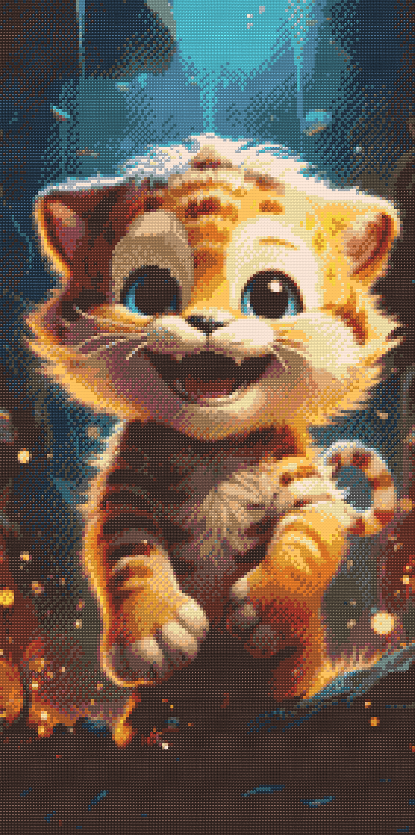 Diamond Paint - Glad tiger