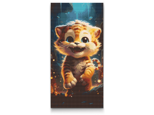 Diamond Paint - Glad tiger