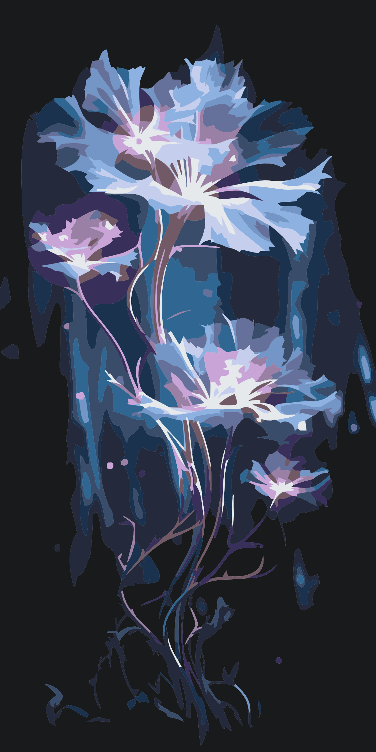 Paint by number - Fantastisk plante