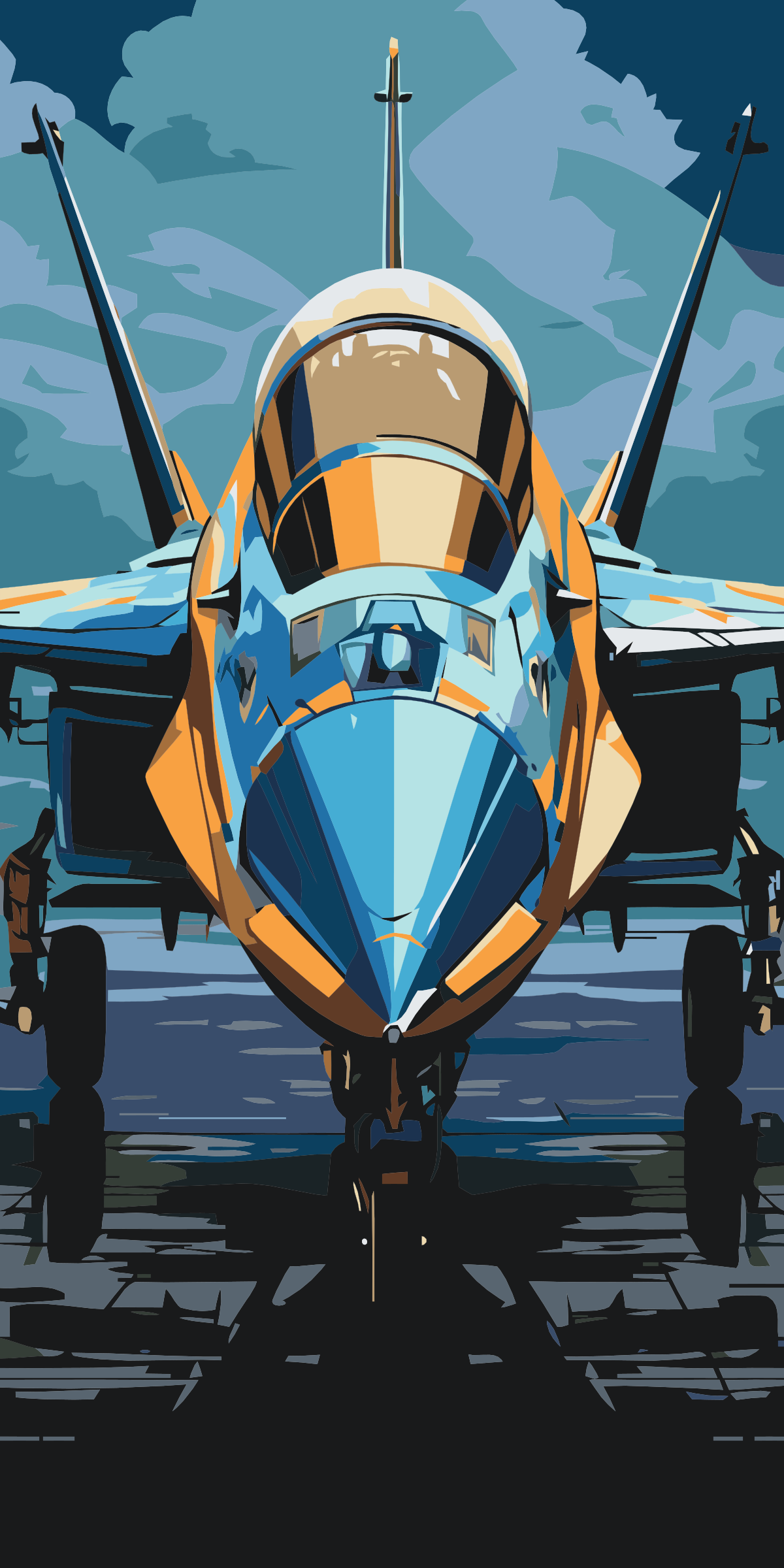 Paint by number - Jagerfly