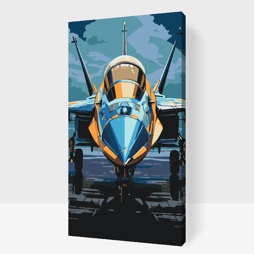 Paint by number - Jagerfly