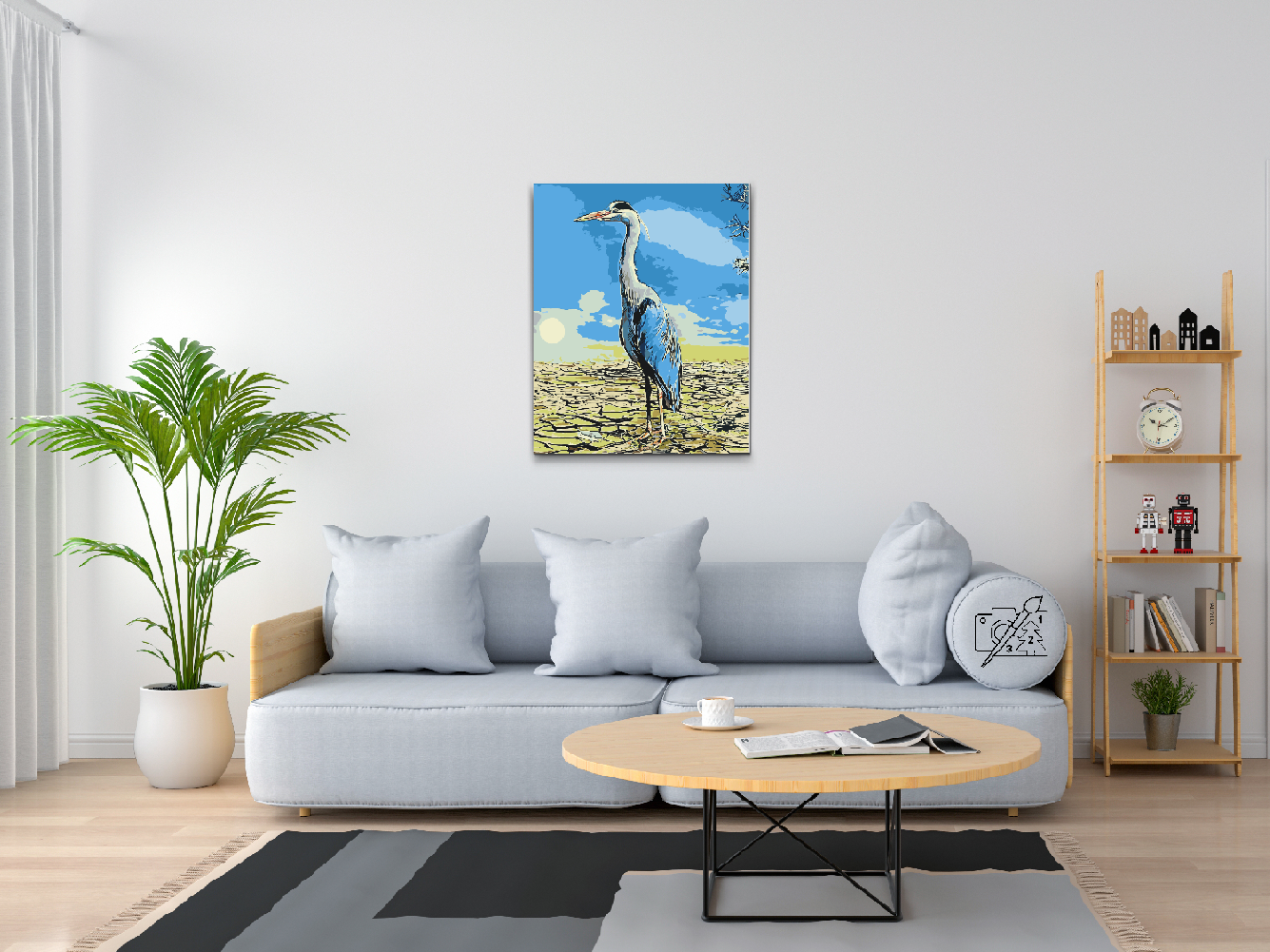 Paint by number - Hejre