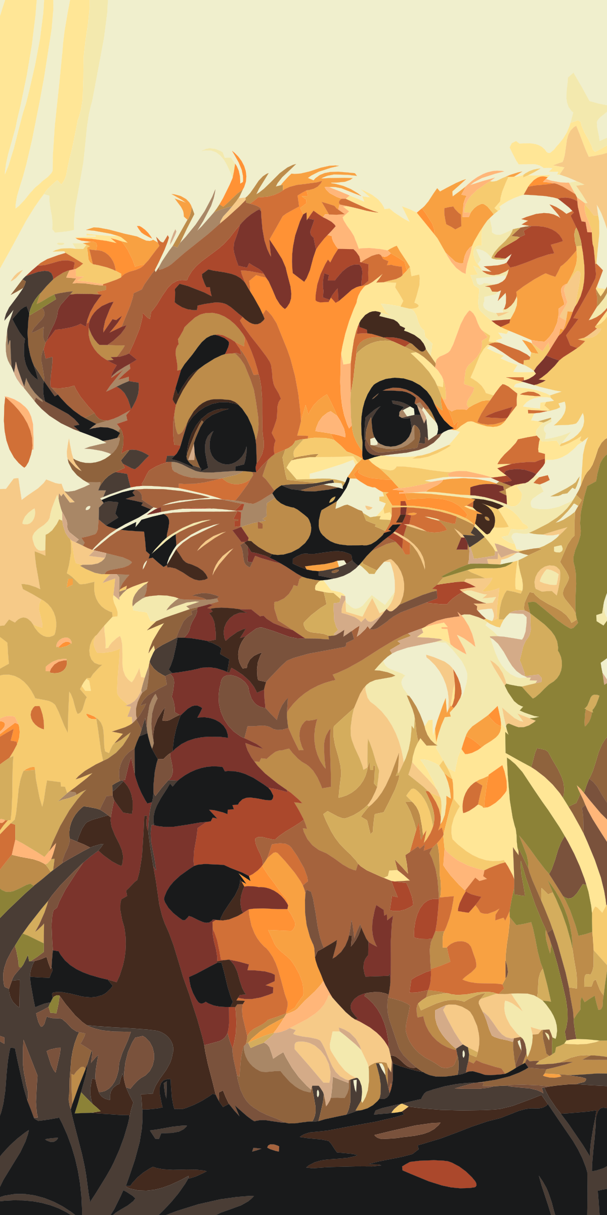 Paint by number - Tigerunge