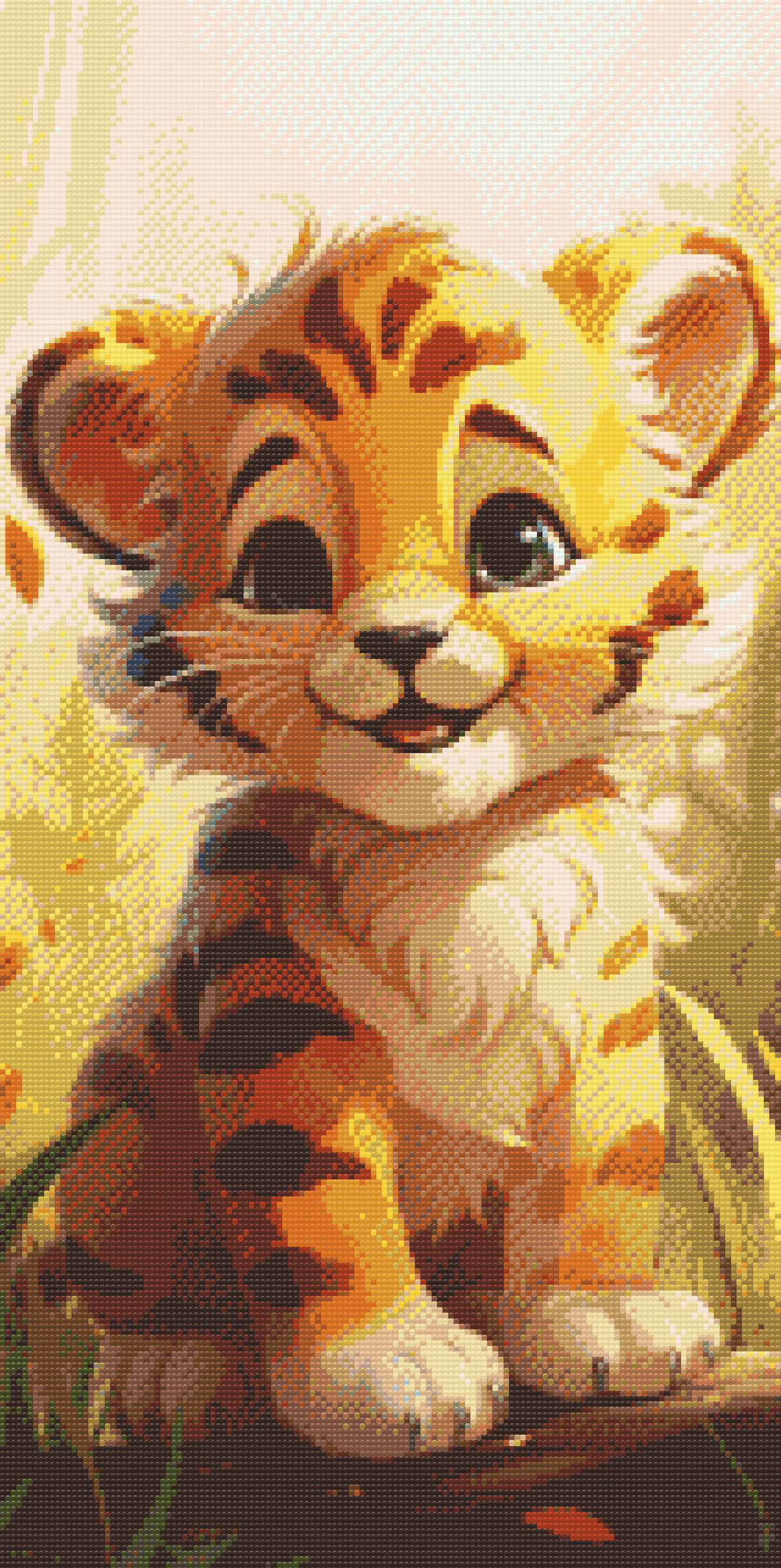 Diamond Paint - Tigerunge